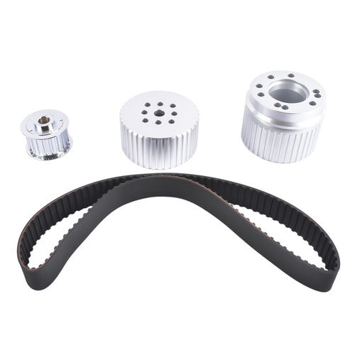 Billet Aluminum Gilmer Belt Drive Pulley Kit for Chevy BBC 396 427 454 SWP/LWP