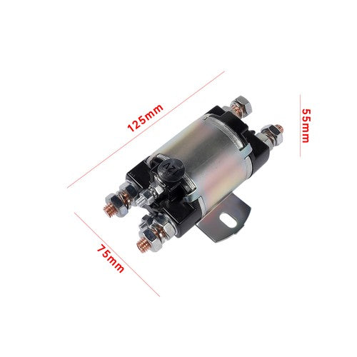 2Pcs Gas Golf Cart Solenoid For Yamaha G1 6 Terminal 12 Volt 100A J17-81950-01