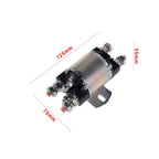 2Pcs Gas Golf Cart Solenoid For Yamaha G1 6 Terminal 12 Volt 100A J17-81950-01