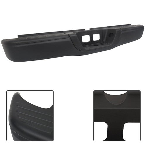 Car Metal Rear Bumper Black Rear Powdercoated Fit For Toyota Tundra 2000-2006