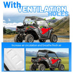 Clear Rear Windshield for CFMOTO ZForce 950 Sport Trail 800 Trail 23 25 Vented