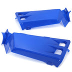 Blue Gas Tank Side Covers Plastic Wrap for Yamaha Banshee 350 YFZ350 1987 2006