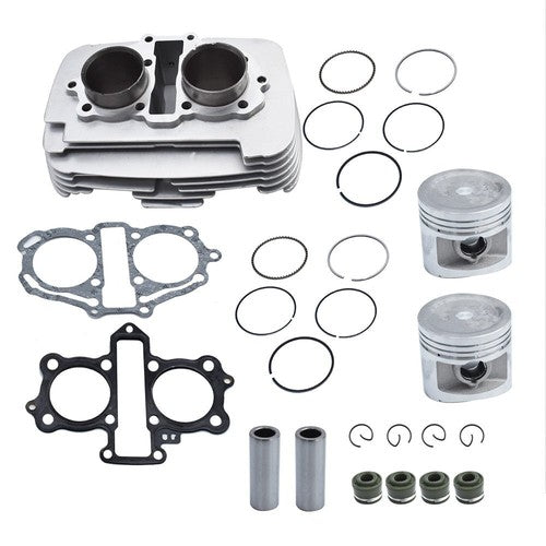 For Honda Rebel 250 CMX250C 1996-2015 Engine Cylinder Assembly w/ Piston Gaskets