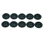 EZ Lube Rubber Grease Plugs for Dexter Trailer Axle Wheel Hub Dust Cap 10 Pack