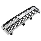 Grille Assembly for 2011 2014 Silverado 2500 HD Silverado 3500 HD Black Chrome