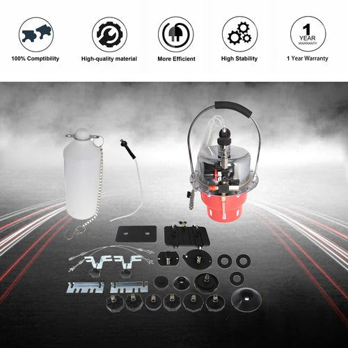 Portable Pneumatic Air Pressure Brake Kit and Clutch Bleeder Valve System Kit