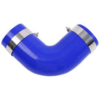 Silicone Rubber 90°Elbow Hose W/ Clamps Peterbilt / Kenworth Paccar F04-6006
