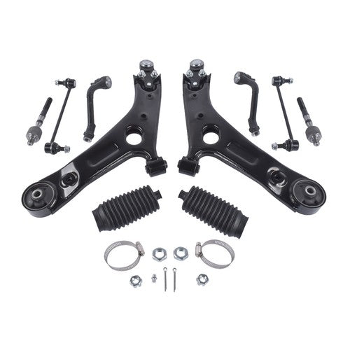 10Pcs Control Arm Kit Fit for 2010-2013 Hyundai Tucson 2011-2013 Kia Sportage
