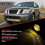 2P Fog Light for 2010-2019 for Nissan Frontier 2005-2015 for Nissan Xterra