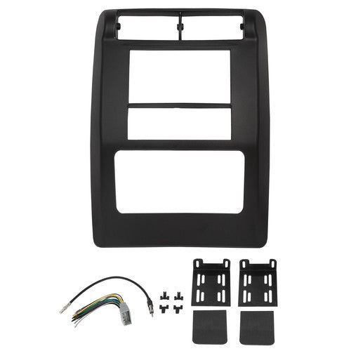 Double Din Dash Kit for Jeep Wrangler TJ Radio Stereo Bezel 2003-2006