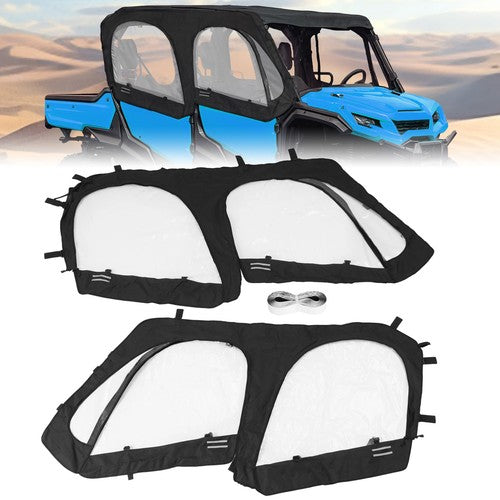 Soft Door Cab Enclosure Set for Honda Pioneer 1000-6 2023-2025 0SR90-HL4-212A
