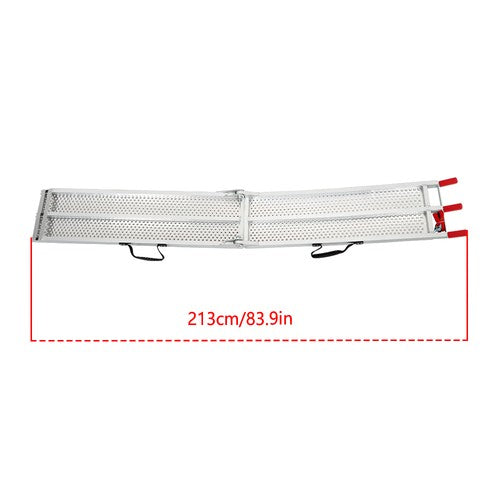 Motorcycle Loading Ramp For SUV Trailer Dirt Bike 1PC 7.5FT x 6" 750LBS