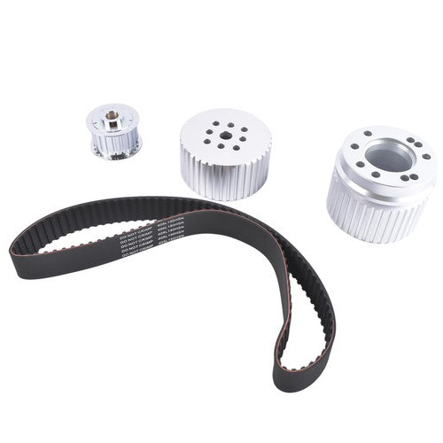 Belt Drive Pulley Kit for Small Block Chevy 283 327 350 383 400 LWP 5/8" Shaft
