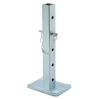 8000lbs Drop Leg Foot Pad for Square Jacks with 2 Inch Tube Trailer Camper