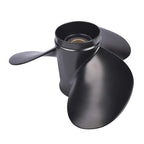 Outboard Propeller 11.1"x13" Fits Tohatsu Nissan Engine 35-50HP 13 Tooth Black