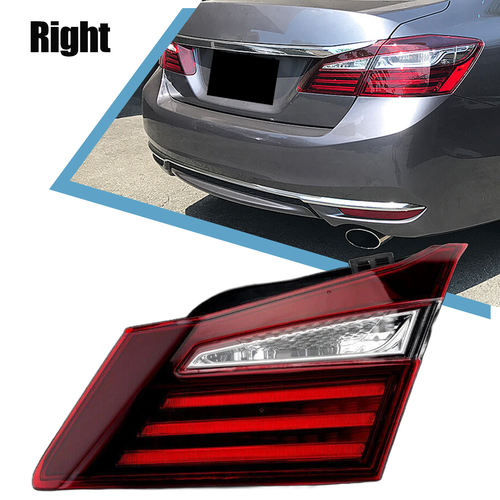 34150T2AA21 Rear Passenger Inner Tail Light for 2016-2017 for Honda Accord Sedan