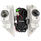 Front Bumper Fog Lights Driving Lamps Pair for 2001-2002 for Toyota Corolla