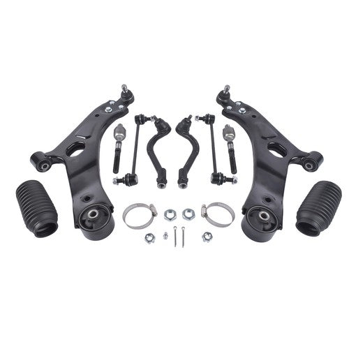10Pcs Control Arm Kit Fit for 2010-2013 Hyundai Tucson 2011-2013 Kia Sportage