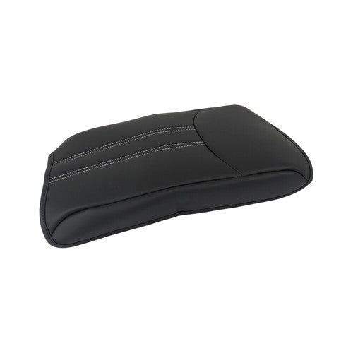 For Honda Pilot  23-24 Black Leather/White Thread Center Console Armrest Gloves