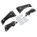 For Chevy GMC C1500 K1500 88 00 Rear Bumper Inner Outer Bracket Mounting Set