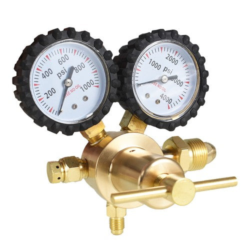 0-800 psi Delivery Pressure 1/4" Flare Output Nitrogen Regulator