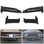 Full 4 Piece Bumper Filler Set for Buick National T-Type Regal 1981-1987