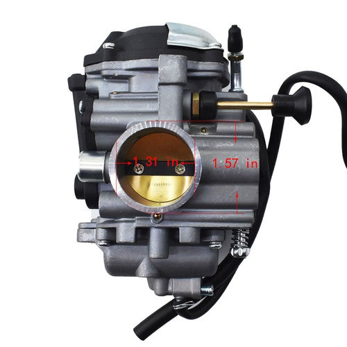 Carburetor W/ Intake Manifold Boot Fit For Yamaha Big Bear Wolverine 350 YFM350