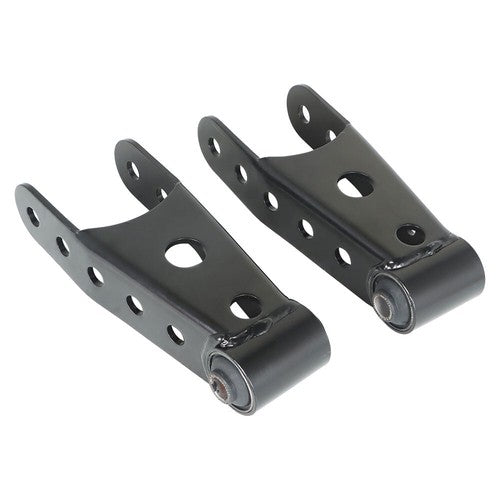 For Dodge Chevrolet Ford & GMC Rear Lowering Shackle Kit 2PCS 6400 With 2" Drop