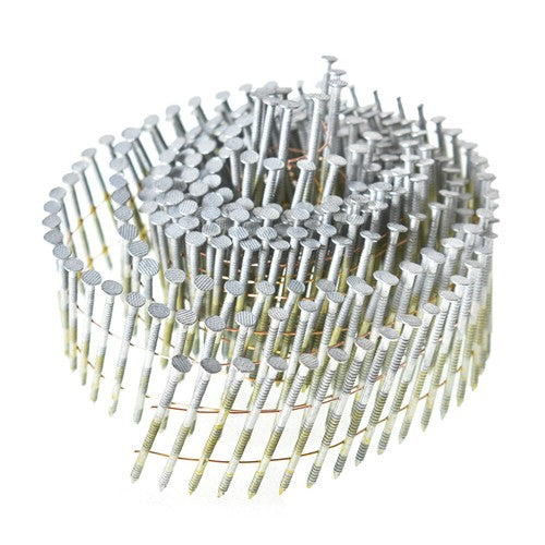 3600Pcs Siding Nails 1-1/2��� x .092��� 15 Degree Collated Wire Coil Full Round Head