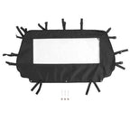 Black Soft Rear Panel Window Dust Barrier for Arctic Cat Wildcat Trail 700