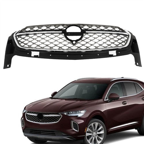 For Buick Envision 2021 2022 2023 Chrome Mesh Grill Front upper Grille 84899914