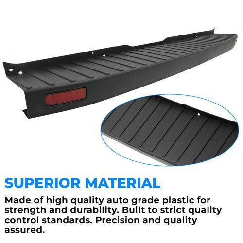 Rear Bumper Cover Top Pad With Reflectors for 15-22 Ford Transit 150 250 350