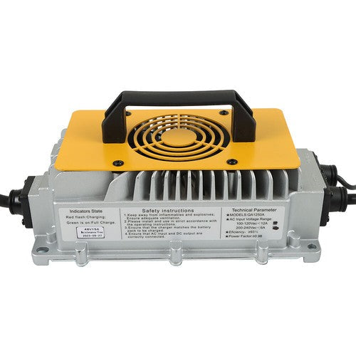 48V 15A Battery Charger O-Type Terminal IP67 For EZGO Club Car Yamaha Golf Cart