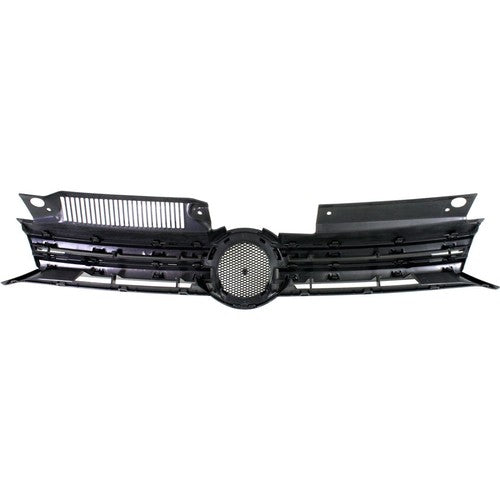 ZZ2V00340 Upper Black Grill for 2010 2011-2014 for VW for Volkswagen Golf MK6 GTI