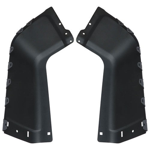 For Chevy Silverado 2007-2013 Rear Metal Bumper Trim Left Right Side W/O Hole