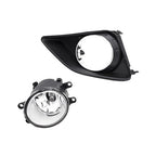 Chrome Fog Lights Pair w/wiring for 2009-2010 for Toyota Corolla LE CE XLE XRS