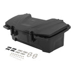 Rear Rack Storage Trunk Box Cargo Box for Yamaha Kawasaki Honda 0.75-1 Inch Tube