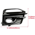 Front Bumper Fog Light Cover Bezel Trim LH RH for Infiniti Q50 Sport 2014 2017