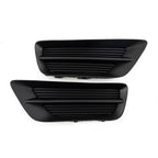 Front Bumper Fog Light Black Grille Covers for 2013-2015 for Honda Accord Sedan
