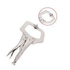 Adjustable 11" Locking C Clamp Pliers Grip w/ Swivel Pad Vise Jaws 5 Pcs