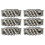 Full Round-Head Hot-Dipped Galvanized 3600× 1-1/4"× 0.092" Ring Coil Siding Nail