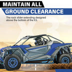 Rock Sliders Tree Kicker Side Nerf Bar For Can Am Maverick X3 2017 2025 2 Seater