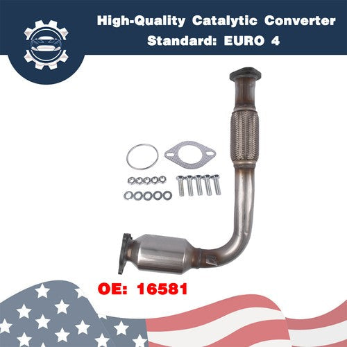 Front Catalytic Converter for GMC Terrain 10-14 Chevy Captiva Sport 12-15 2.4L
