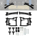 For 16 Plus Polaris General 4 High Clearance 1.5 Offset Rear A-Arms Powder Coated
