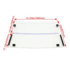 Windshield for EZGO Marathon Golf Cart Clear 1986 1994 5 Gas Electric Model