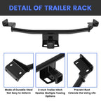 Trailer Hitch Class 3 Receiver 2 Inch for Hyundai Tucson 2016 2021 Excluding Night