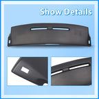 Hard ABS Dash Board Dashboard Pad Overlay Cover for Chevrolet Camaro 1984-1992