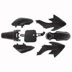 For Honda XR50 CRF50 SDG SSR 107 125 Dirt Pit Bike Plastic Fender Fairing Kit