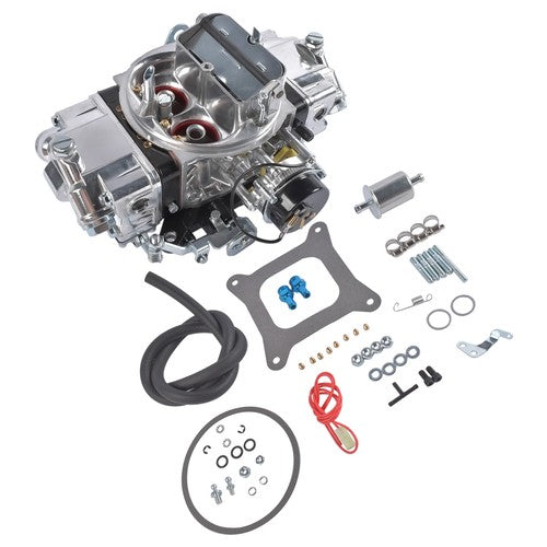 BR-67212 Street Carburetor Mechanical Secondary 650 CFM Aluminum Gasoline Black
