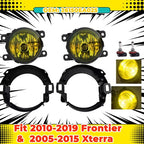 2P Fog Light for 2010-2019 for Nissan Frontier 2005-2015 for Nissan Xterra